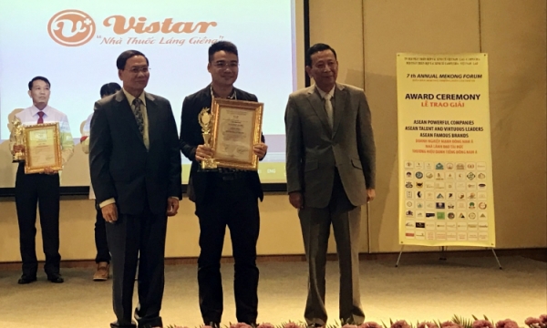 Vistar Pharmacy được trao chứng nhận DN danh tiếng Đông Nam Á